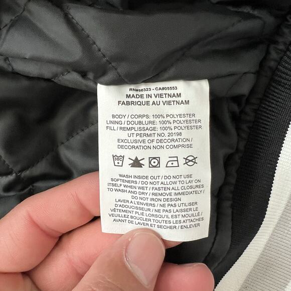 Nike Therma-Fit Authentic Dugout Jacket Black Satin DX0658-010 Men's XL NWT - Picture 7 of 8